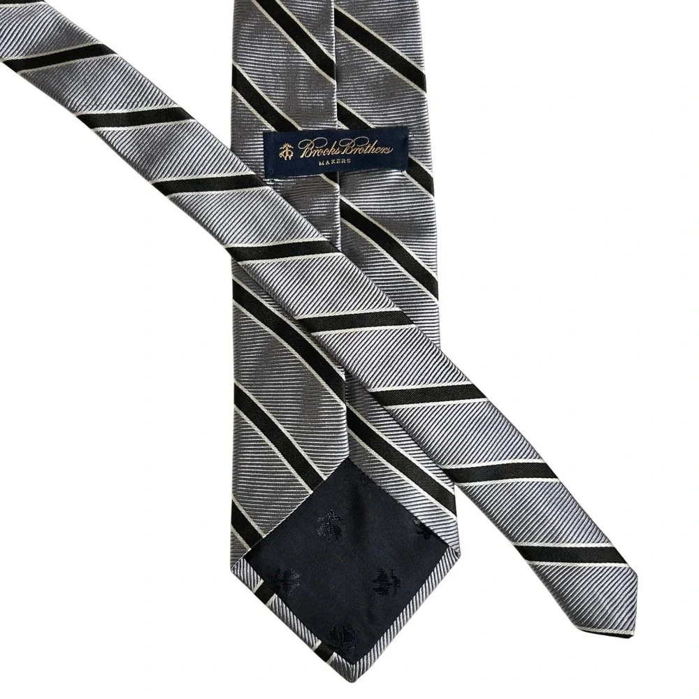 Brooks Brothers Silk Tie Lot – Made‎ in USA, Woven in Italy, 3.5